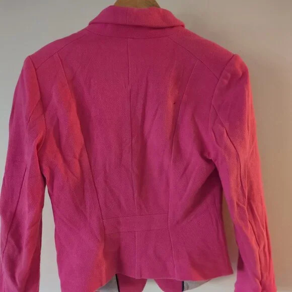 Pink woven blazer jacket - Picture 2 of 2